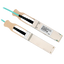Cavo di collegamento diretto QSFP28 - Velocità 100Gbps - Moduli QSFP28 ad entrambe le estremità - Ideale per lo Stacking tra Switch - 3 Metri - Cavo Ottico