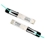 Cavo di collegamento diretto QSFP+ - Velocità 40Gbps - Moduli QSFP+ su entrambe le estremità - Ideale per lo Stacking tra Switch - 5 Metri - Cavo Ottico