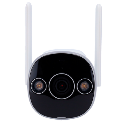 Telecamera IP Uniarch Bullet WiFi 3 Megapixel - IR 20 m | Luce bianca 10 m | DWDR - Ultra H.265 | IP67 | Sovratensione 4000 V - Wifi IEEE802.11b/g/n - Microfono e altoparlante incorporato