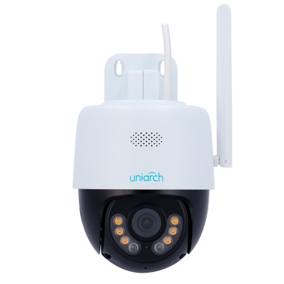 Telecamera IP PT Uniarch 5 Megapixel WiFi - 1/2.7" Progressive Scan CMOS - Ottica 4 mm - Autotracking - Portata IR 30 m luce bianca 10 m - Wifi IEEE802.11b/g/n