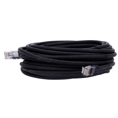 Cavo UTP - Ethernet - Connettori RJ45 - Categoria 6 - 20 m - Colore nero