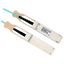 Cavo di collegamento diretto QSFP28 - Velocità 100Gbps - Moduli QSFP28 ad entrambe le estremità - Ideale per lo Stacking tra Switch - 10 Metri - Cavo Ottico