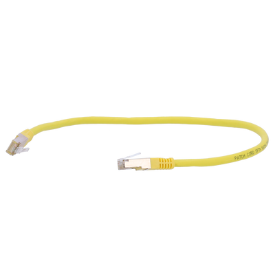 Cavo SFTP - Ethernet - Connettori RJ45 - Categoria 6A - 0,5 m - Colore Giallo