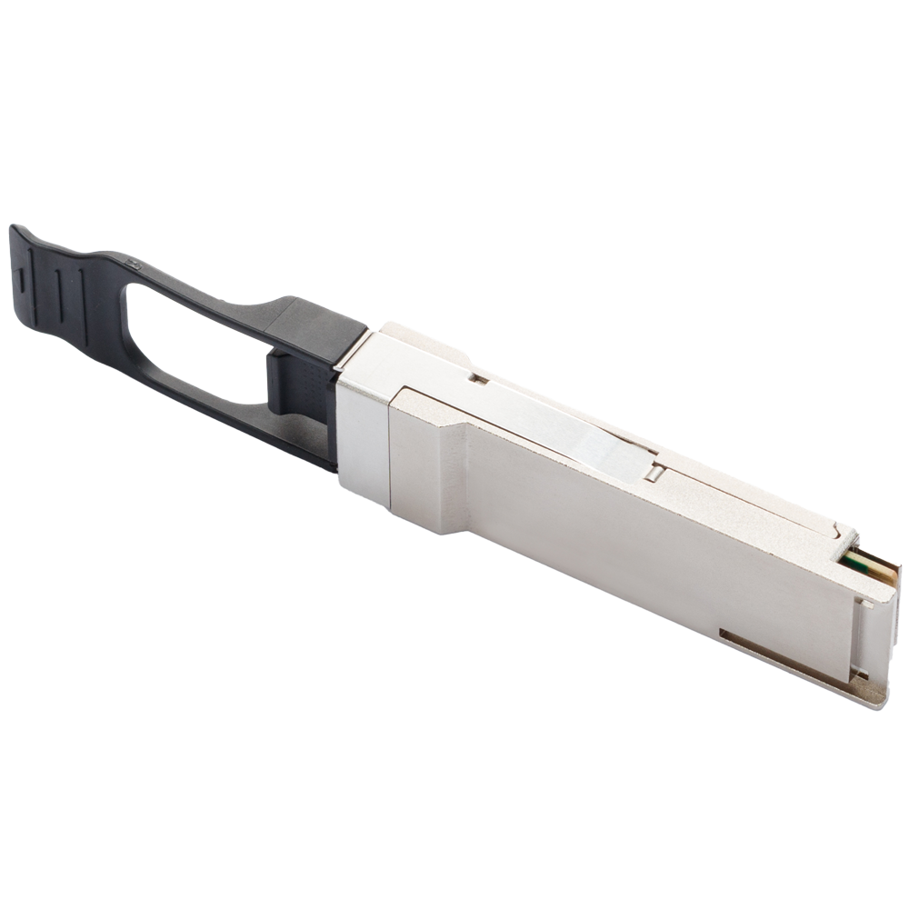 Modulo transceiver QSFP+ - Lunghezza d'onda 850 nm - Fibra multimodale - Connettore LC duplex - Massima distanza 400 m - 40Gbps - 40GBASE-SR