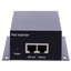 Iniettore PoE Dual - Ingresso RJ45 10/100/1000/10000 Mbps - Potenza totale 60 W - Distanza massima 100 m - PoE/PoE+ IEEE802.3af/at - Stabilizzato e protetto