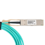 Cavo di collegamento diretto QSFP28 - Velocità 100Gbps - Moduli QSFP28 ad entrambe le estremità - Ideale per lo Stacking tra Switch - 5 Metri - Cavo Ottico
