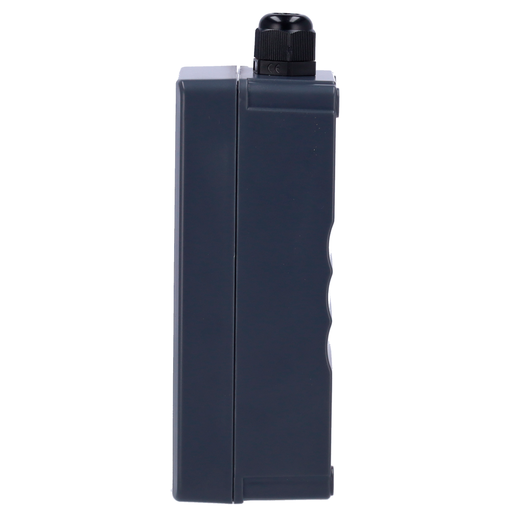 Pulsante cablato per barriere di parking - Pulsanti per alzare, abbassare e bloccare - Cavo non incluso - Misure: 68 (H) x 131 (I) x 51 (P) mm - Montaggio a parete o da tavolo - Facile installazione
