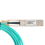Cavo di collegamento diretto QSFP28 - Velocità 100Gbps - Moduli QSFP28 ad entrambe le estremità - Ideale per lo Stacking tra Switch - 3 Metri - Cavo Ottico