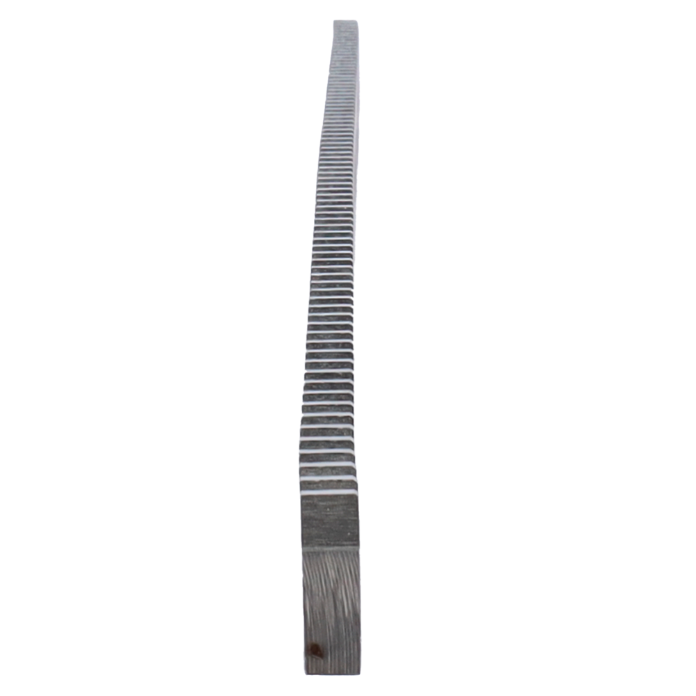 Cremallera para automatismo - Engranaje de paso M4 - Dimensiones: 1000 (An) x 30 (Al) x 10 (Fo) mm - Fabricada en acero inoxidable - Compatible con GATEOPENER-BL360ENC