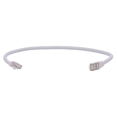 Cavo SFTP - Ethernet - Connettori RJ45 - Categoria 6A - 0,5 m - Colore bianco