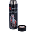 Safire - Botella - Color negro - Anillo de sellado - Acero inoxidable 304