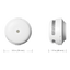 Pack de 3 mini detector de humo autónomo X-Sense - Conexión con HUB SBS50 para comunicación por APP - Permite conectar 50 detectores en la misma red - Duración de la batería 5 años (reemplazable) - Alarma sonora 85 dB a 3m - Certificado EN 14604