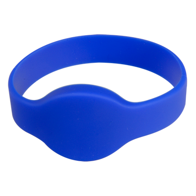 Proximity bracelet - Radio frequency ID - Passive EM RFID - 125 kHz frequency - Blue color - Maximum security