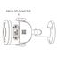 Telecamera Wifi Imou 4 Megapixel - Color Night Vision / Flash deterrente - Lente 2.8 mm / IR 30 m - Rilevamento intelligente delle persone - Audio bidirezionale - Adatta per esterni IP67