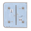 Ajax - LightSwitch SideButton - Panel táctil de interruptor de luz - Compatible con AJ-LIGHTCORE-1G / -2W - Retroiluminación LED - Panel táctil lateral sin contacto - Color oliva