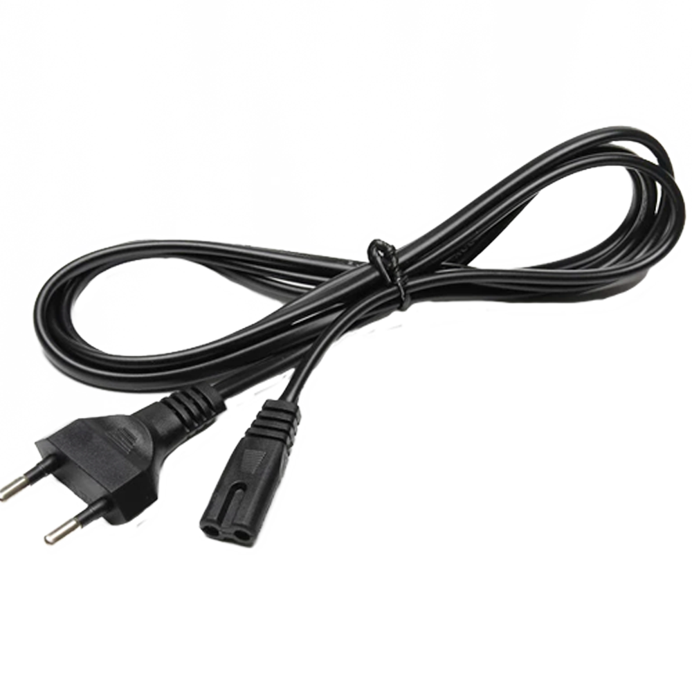 Cavo di alimentazione - Adattatore CA - Compatibile con spine di tipo F - 250VAC / 2.5A - 150cm di lunghezza - Innowatt