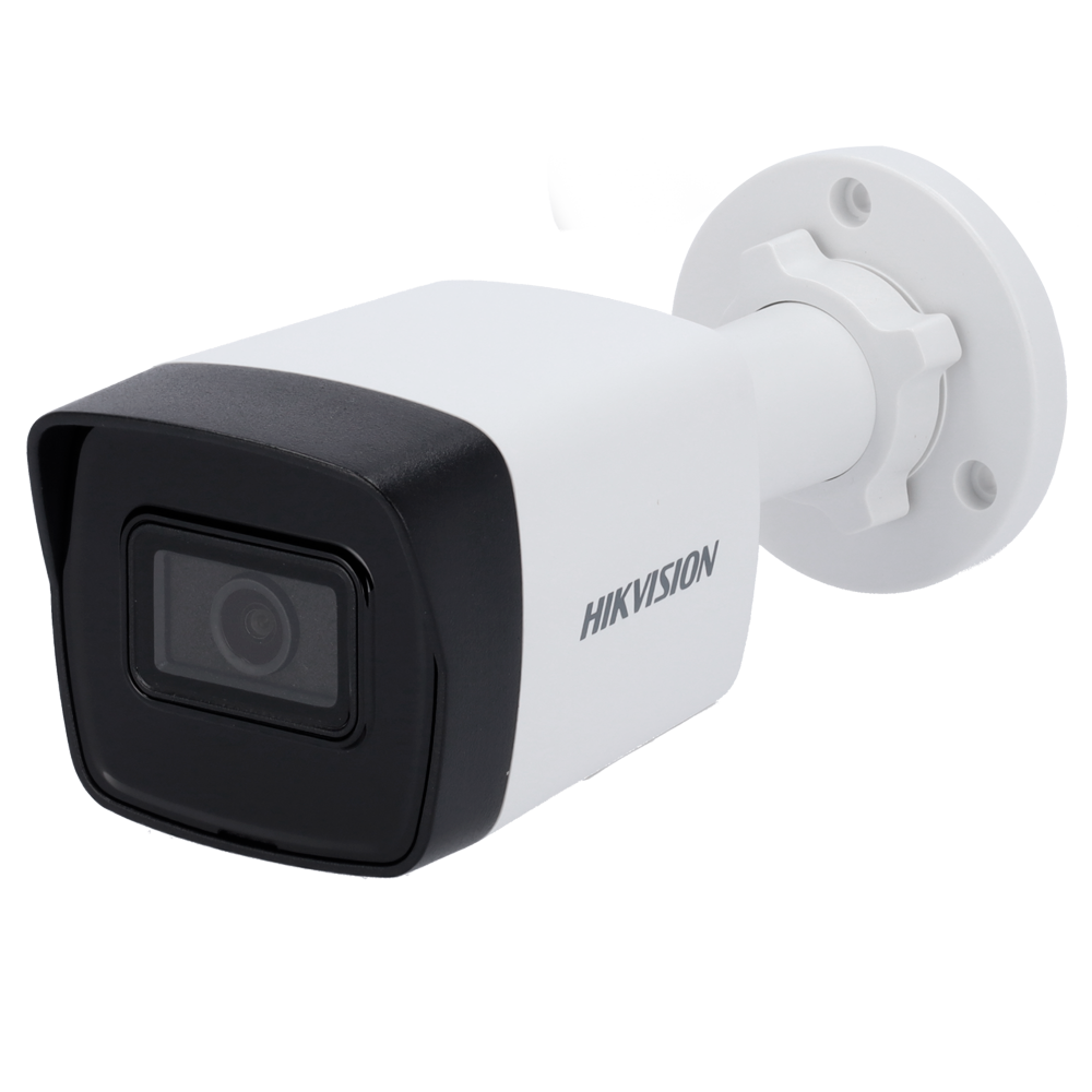 Hikvision - Telecamera Bullet IP gamma Value - Risoluzione 4 Megapixel (2560x1440) - Ottica 2.8 mm  - EXIR IR portata 30 m | PoE (IEEE802.3af) - Rilevamento del movimento 2.0