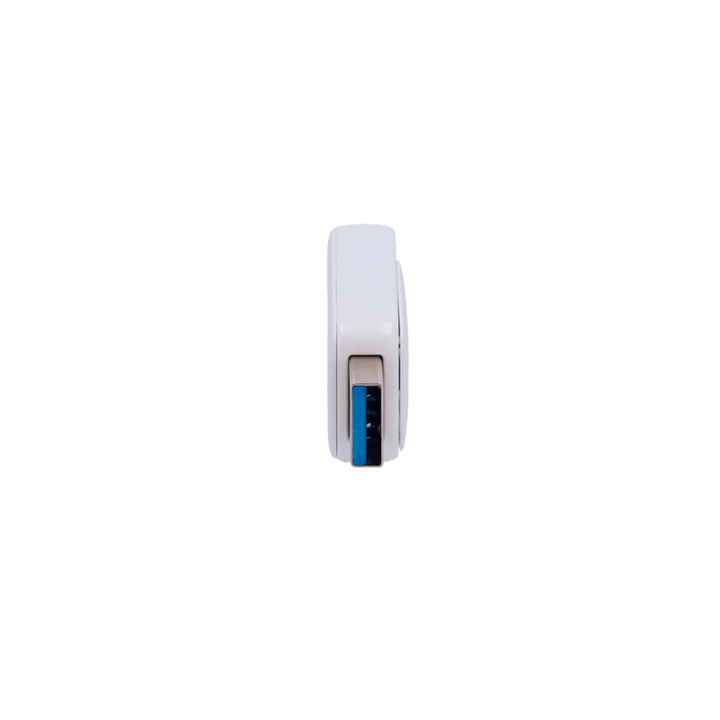 Pendrive USB Hikvision - Capacità 128 GB - Interfaccia USB 3.2 - Velocità massima di lettura/scrittura 120/45 MB/s - Design compatto, color bianco