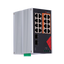 Safire Switch Industrial Alimentación AC 90~264V - 16 puertos Gigabit + 2 SFP Gigabit - 6 Puertos PoE+ 30W + 2 Puertos Hi-PoE 60W - PoE Watchdog - Hasta 130W Potencia PoE total - Instalación carril DIN