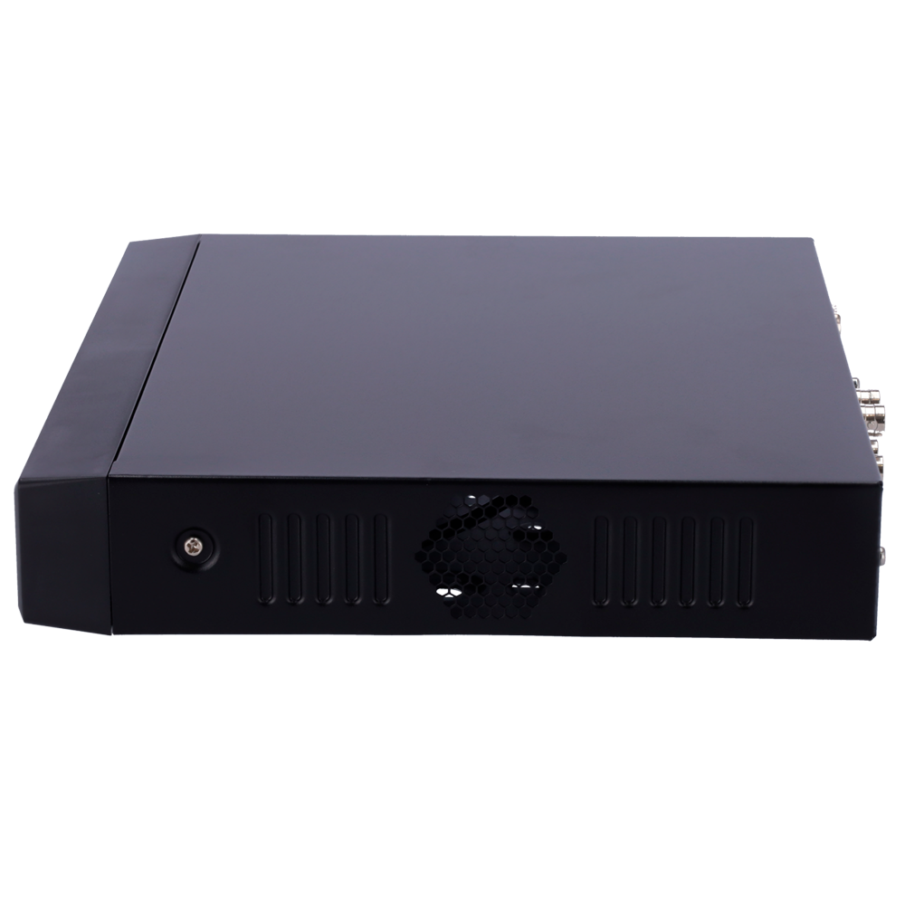 Video recorder 5n1 X-Security - 4 CH HDTVI/HDCVI/AHD/CVBS(5Mpx) + 2 IP(6Mpx) - Audio over coaxial - Video recorder resolution 5M-N (10FPS) - 1 CH Facial recognition - 2 CH Recognition of people and vehicles