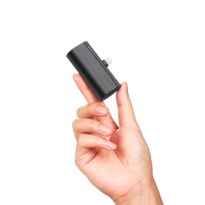 VEGER - External battery - Capacity 5000 mAh (18.5 Wh) - PD20W charging power - High lightning connector - USB-C input