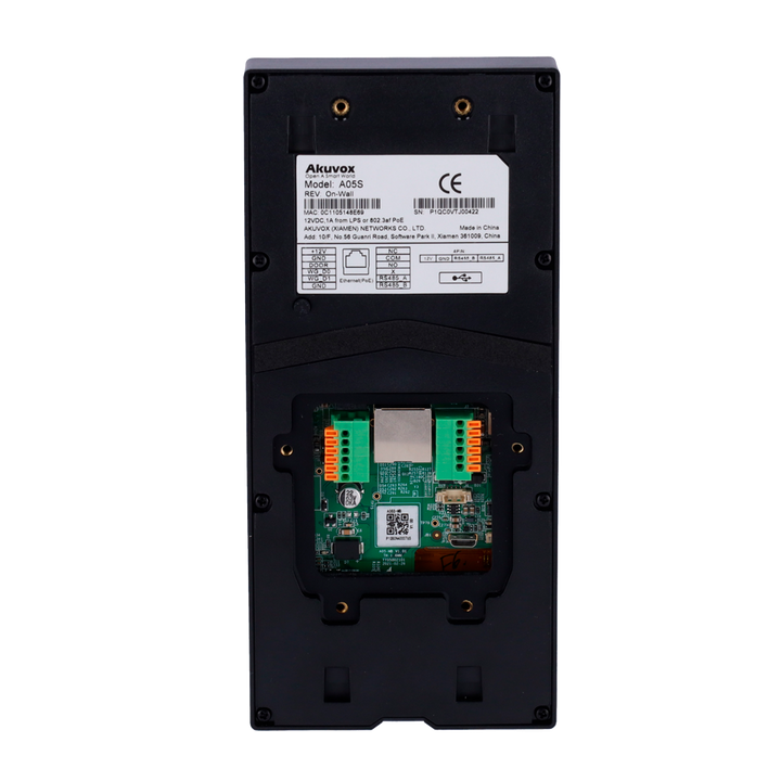 Access Control - Facial Recognition, MF Card, NFC, BLE and QR | 1 relay - 20,000 users | 50,000 Logs - Integrated Controller | Wiegand 26/34 - Suitable for outdoor IP65 | TCP/IP and PoE - Touch screen 5" IPS | Connection via Cloud
