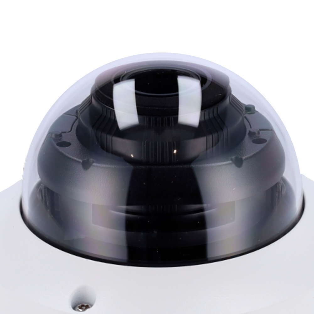 Cámara Domo 4n1 Safire Gamma PRO - CMOS de alto rendimiento 2 Mpx - Lente varifocal motorizada 2.7~13.5 mm - Luz ultra baja / WDR - Matrix LED IR Distancia 70 m - Resistente al agua IP67, IK10