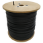 Cable combinado - Micro RG59 + fuente de alimentación - Bobina de 250 metros - Funda negra - Diámetro exterior 9,8 mm - Funda exterior LSZH