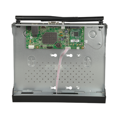 NVR per videocamere IP - 4 CH video IP | Modulo WiFi - Risoluzione massima 4 Mp - Larghezza di banda 50 Mbps - Uscita VGA e HDMI Full HD - Ammette 1 hard disk