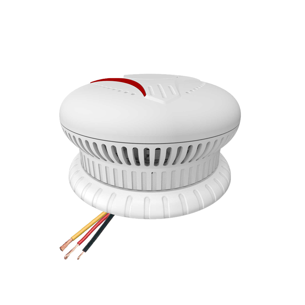 ANKA Stand-alone Smoke Detector - AC220~240V main power supply - 10 year backup battery - Alarm light - Audible alarm 85dB at 3m - EN 14604:2005 certified