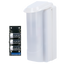 Rilevatore da esterno Duevi a basso consumo - Compatibile con Ajax Transmitter (incluso) - Doppio PIR e microonde (24 GHz) - Rilevamento 15 m / Antimasking / Pet immunity - Alimentazione fornita dal Transmitter - Uso esterno IP54 / Antivandalo IK10