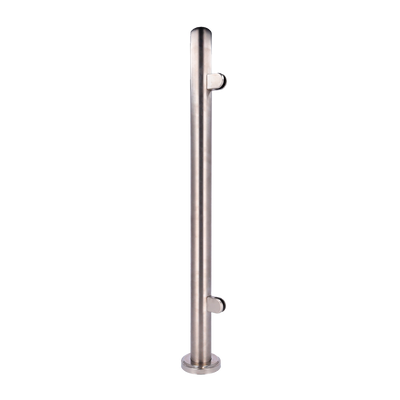 Palo per barriera - Posizione laterale - Per ante delle barriere - Compatibile con tornelli - Dimensioni 63 (L) x 1000 (H) x 63 (P) mm - Fabbricato in acciaio inossidabile SUS316