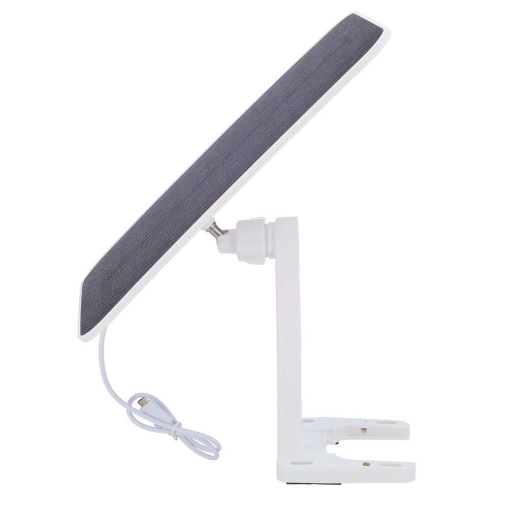 Imou Panel Solar - Compatible con cámaras Imou Cell PT - Método de encapsulación de PET laminado - Cristal de silicio solar monocristal - Potencia del panel solar 7W / Tipo USB-C - Apta para exterior IP65