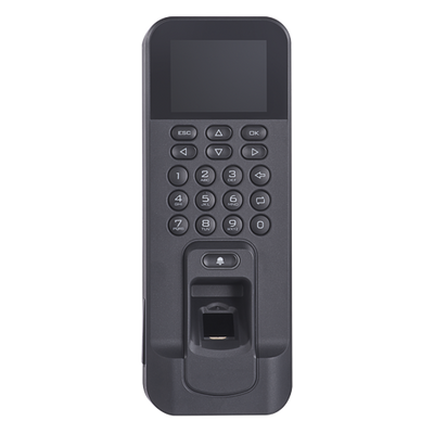 Control de Accesos y Presencia - Huella y teclado - 3.000 grabaciones / 100.000 registros - TCP/IP, MiniUSB, RS485, Wiegand y Relé - Controlador integrado - Software Safire Control Center