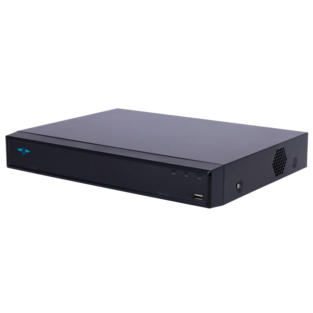 Videoregistratore 5n1 X-Security - 16 CH HDTVI/HDCVI/AHD/CVBS (5Mpx) + 8 IP (6Mpx) - Allarmi / Audio su coassiale - Risoluzione videoregistratore 5M-N (10FPS) - 2 CH Riconoscimento facciale - 16 CH Riconoscimento di persone e veicoli