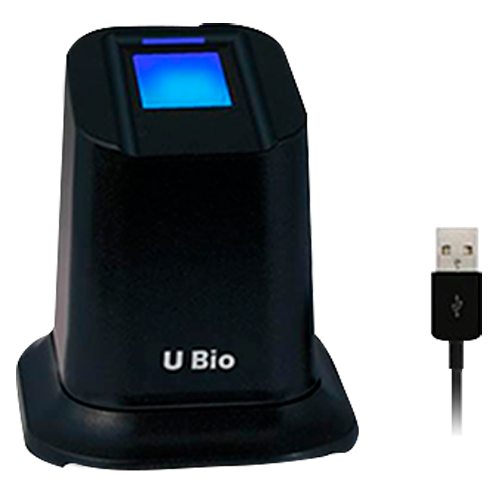 Lector biométrico ANVIZ - Huellas dactilares - Grabación segura y confiable - Comunicación mini USB - Plug &amp; Play - Tiempo de grabación &lt; 20 ms