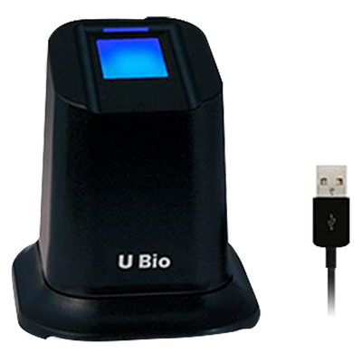 Lector biométrico ANVIZ - Huellas dactilares - Grabación segura y confiable - Comunicación mini USB - Plug &amp; Play - Tiempo de grabación &lt; 20 ms