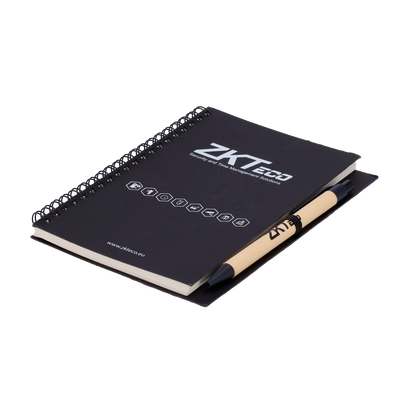ZKTeco - Ring binder - A6 format - Pen with black ink