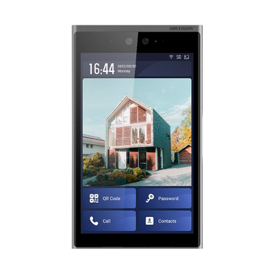Videoportero IP WiFi Android para apartamentos - Cámara 2 Mpx | Audio bidireccional - Facial, tarjeta MF, QR, BLE y PIN | 2 relés - App móvil a través de monitor - Pantalla IPS 10&quot; táctil | 500 apartamentos - Montaje en superficie o encastrado | IP65