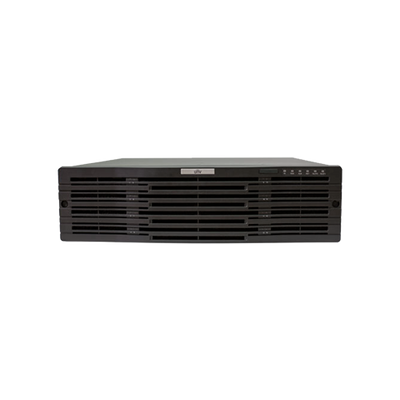 NVR for IP cameras - Pro Range - 128 CH video | 12 Mpx - Supports 2 decoder cards - Bandwidth 512 Mbps - Supports 16 hard drives | RAID