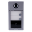 WiFi IP video intercom for 2 apartments - 2 Mp camera | Two-way audio - Opening with 2 relay MF card - Mobile app with or without monitor - Vandal-proof stainless steel - Standard PoE | Surface mounting