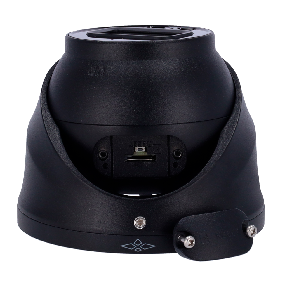 Cámara Turret IP X-Security WizSense NEGRO - 4 Megapixel  (2688 × 1520) - Lente 2.8 mm  - PoE | H.265+ - Micrófono integrado | Micro SD hasta 256GB - Funciones Inteligentes | Smart Dual Iluminación