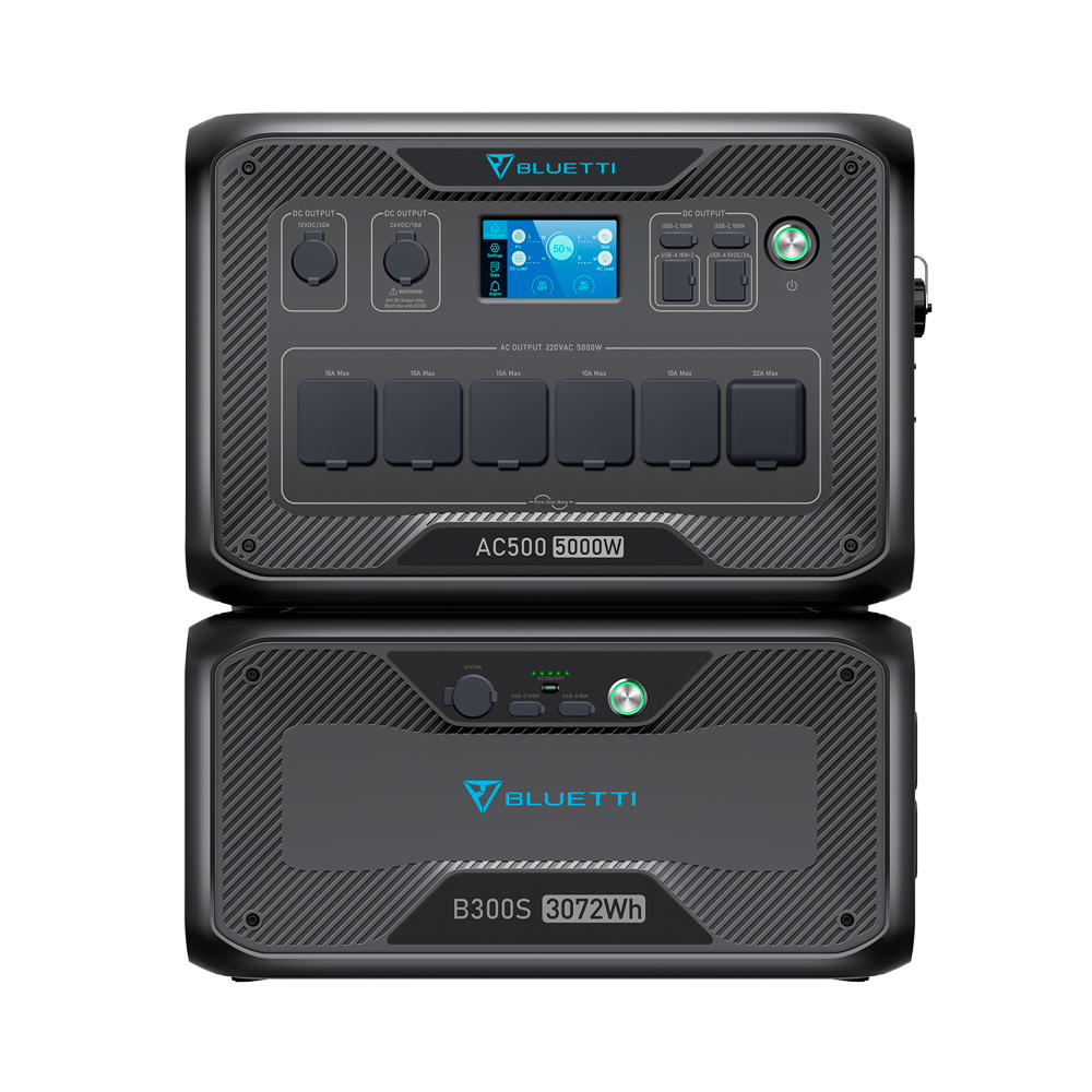 Kit batería domestica - Gran capacidad 3072 - Potencia 5000W - Salidas multiples/Formas de recarga múltiple - Control a través la APP (Wifi y Bluetooth) - Respaldo doméstico UPS/SAI 24/7