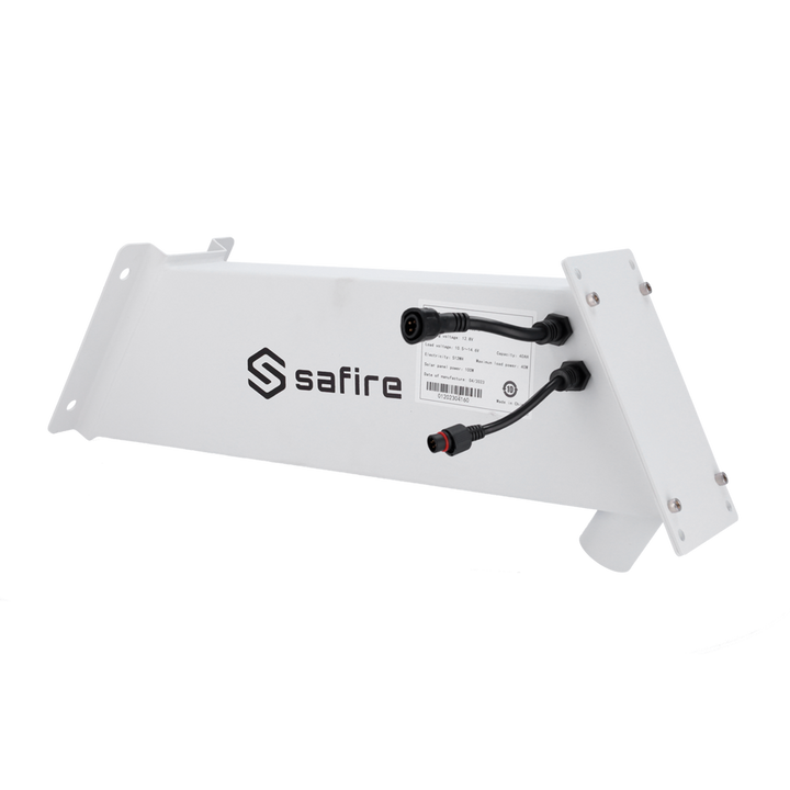 Safire - Batería Litio LiFePo 512Wh (40Ah) - Regulador MPPT integrado - RS-485 para comunicación - Acoplable a SF-SOLARPANEL-100W
