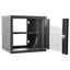 Wall mounted rack cabinet - Up to 6U 10" rack - Up to 15 Kg load - With cable ducts - Tray included - Depth 300 mm