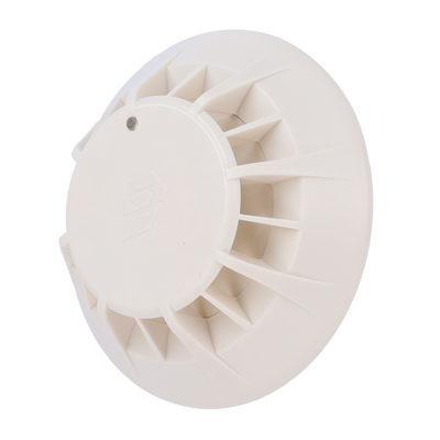 Rilevatore termico convenzionale Jade Bird - Sensibilità e classe regolabili (A2R, A2, A2S) - LED con visione 360° - Uscita indicatore remoto - Non include base - Certificato EN 54-5