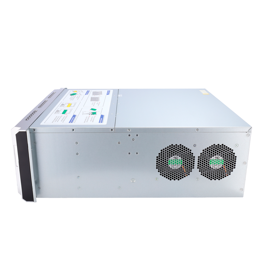 NVR para cámaras IP - Gama Pro - Vídeo 256 CH | 12 Mpx - Ancho de banda de 768 Mbps - Soporta 24 discos duros | RAID: energía redundante