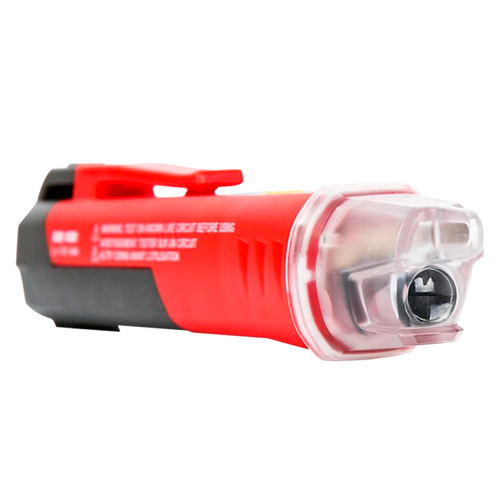 Rilevatore di tensione AC senza contatto - Modalità ad alta e bassa tensione fino a 1000 V - Avviso acustico e LED visibile - Spegnimento automatico