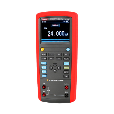 Loop/Feedback process calibration tool - LCD display up to 20000 counts - Measure and generate feedback voltages - Measure and generate feedback currents - USB communication available - Auto power off