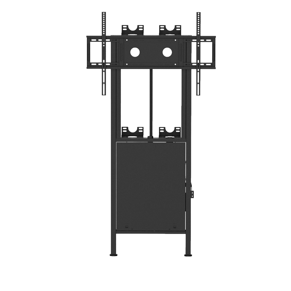 Staffa motorizzata a pavimento e a parete - Altezza regolabile - Fino a 86" - Peso massimo 100Kg - VESA max 900 x 600mm